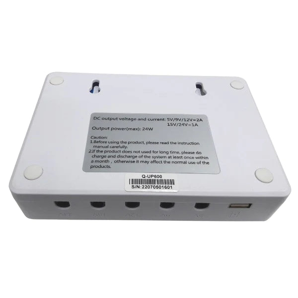 Mini UPS Backup Power Supply 15000mAh - Router & Device Protection