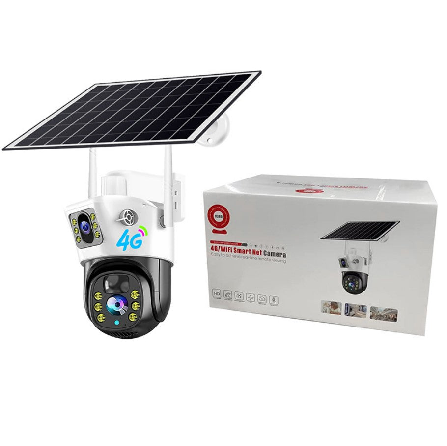 4MP Solar Security Camera - 4G Dual Lens | Camera Only