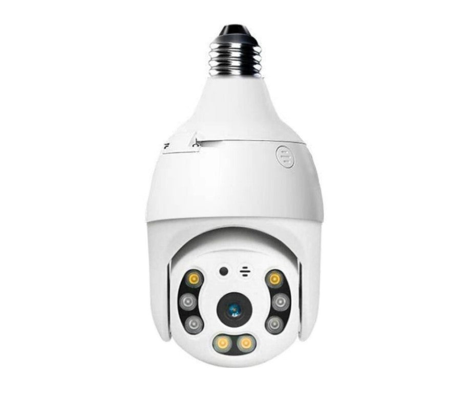 3MP Smart Lamp Security Camera - WiFi Indoor Surveillance