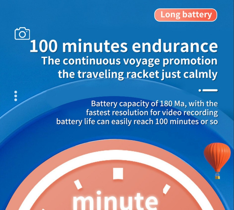 Mini Sports Camera 1080P - Portable HD Video Recorder