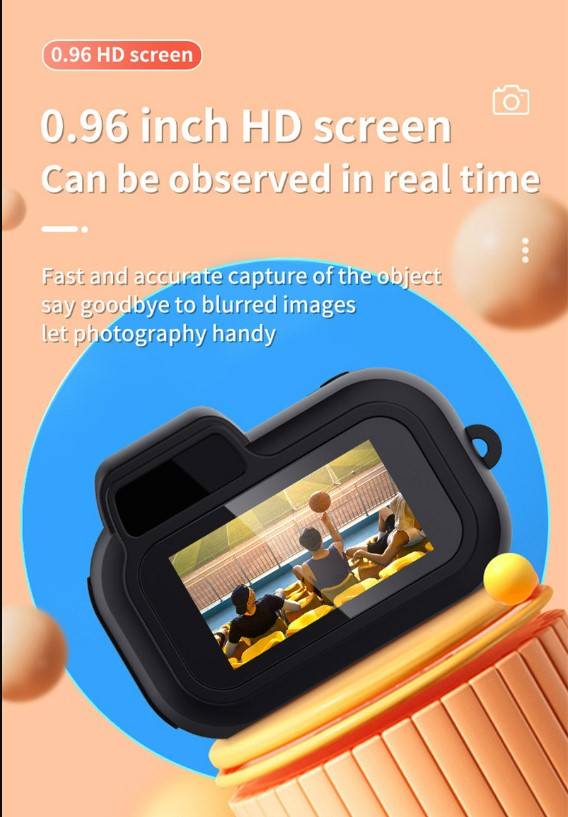 Mini Sports Camera 1080P - Portable HD Video Recorder