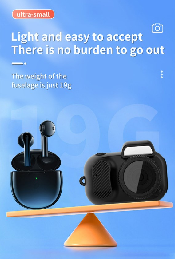 Mini Sports Camera 1080P - Portable HD Video Recorder