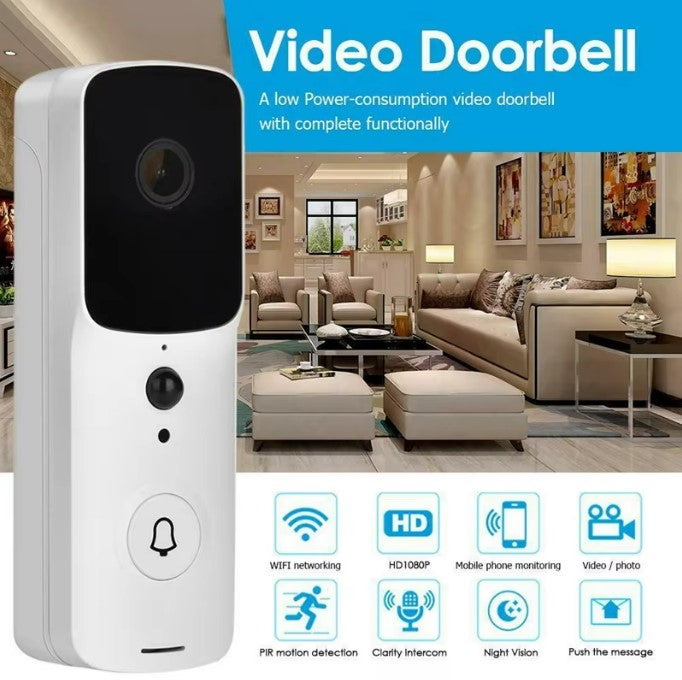 See Who's at Your Door in Crystal Clear HD - WiFi Smart Video Doorbell | 1080p Security Camera