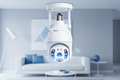 3MP Smart Lamp Security Camera - WiFi Indoor Surveillance