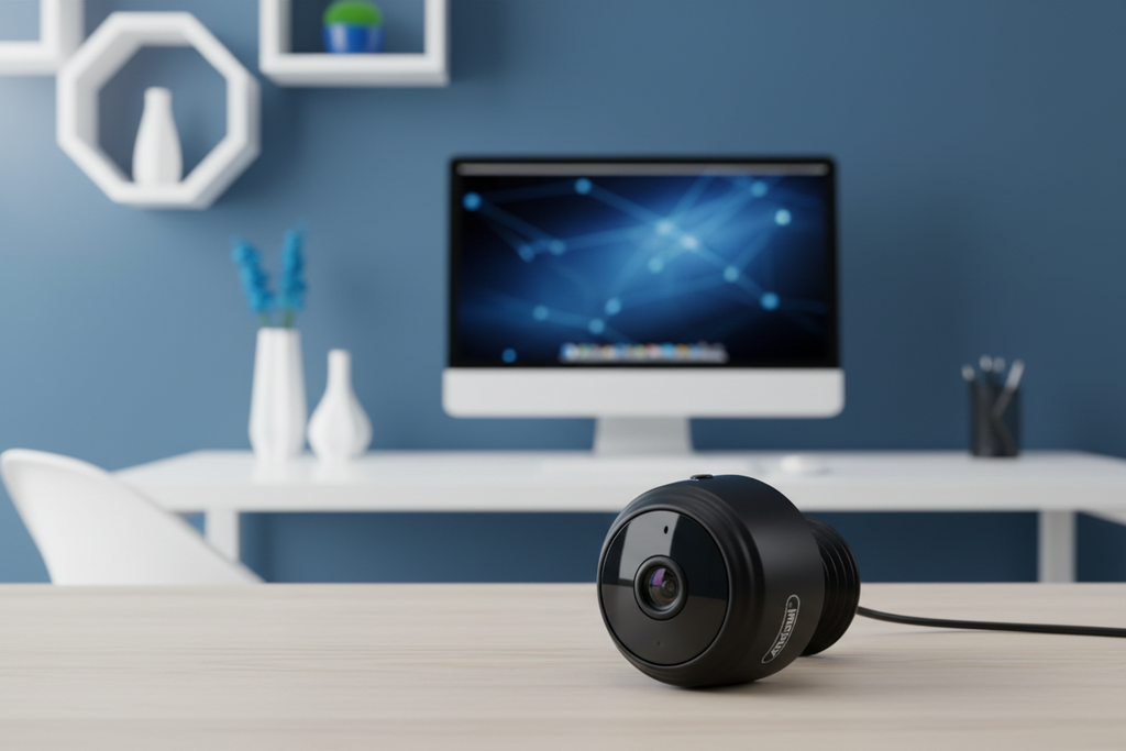 2K Mini WiFi Security Camera - Ultra HD Night Vision