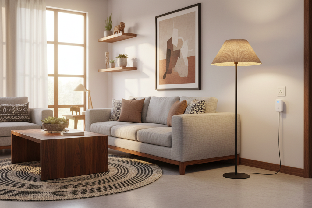 Smart WiFi Plug in SA Living Room