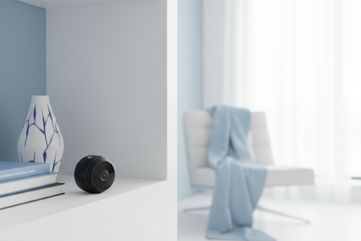 Mini WiFi Security Camera 1080P - Magnetic Mount | Night Vision